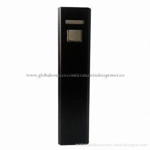 Lipstick power bank, 2600mA Samsung SDI battery cell
